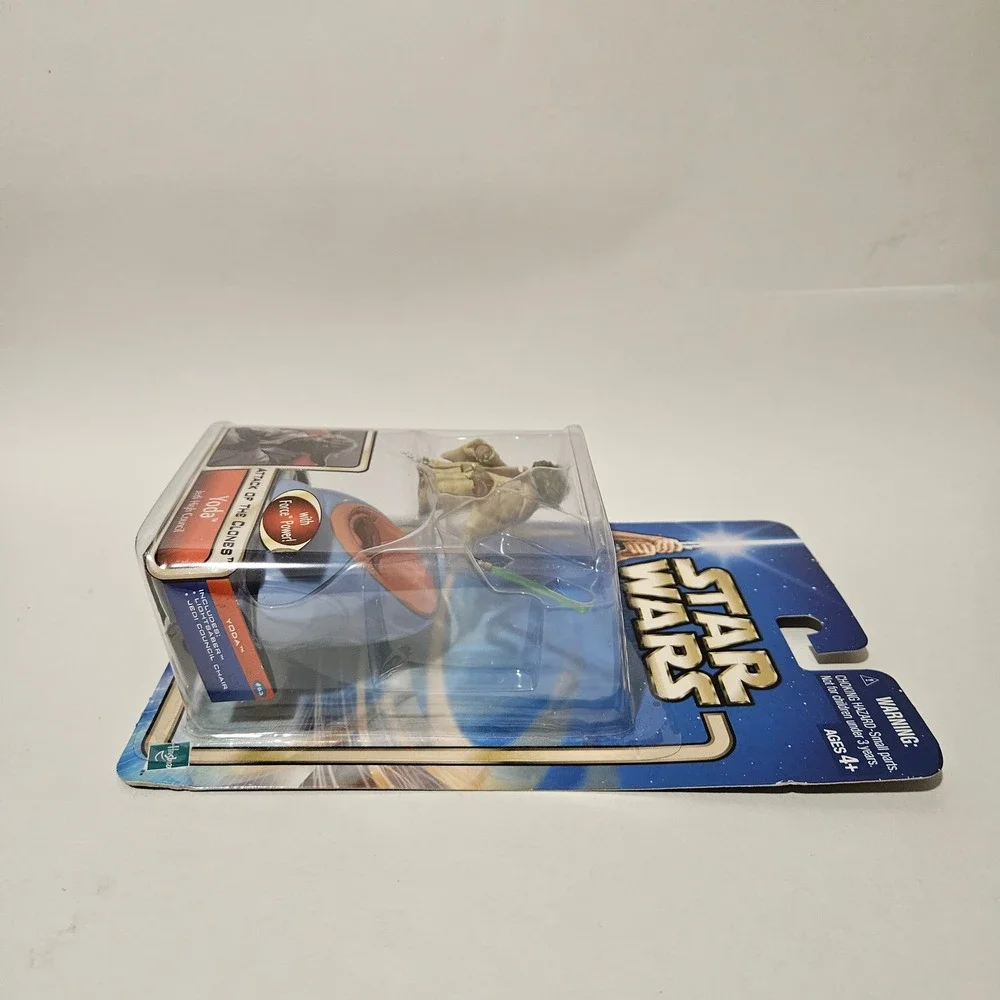 Star Wars Attack of the Clones Yoda Jedi High Council Hasbro Action Figure 2002